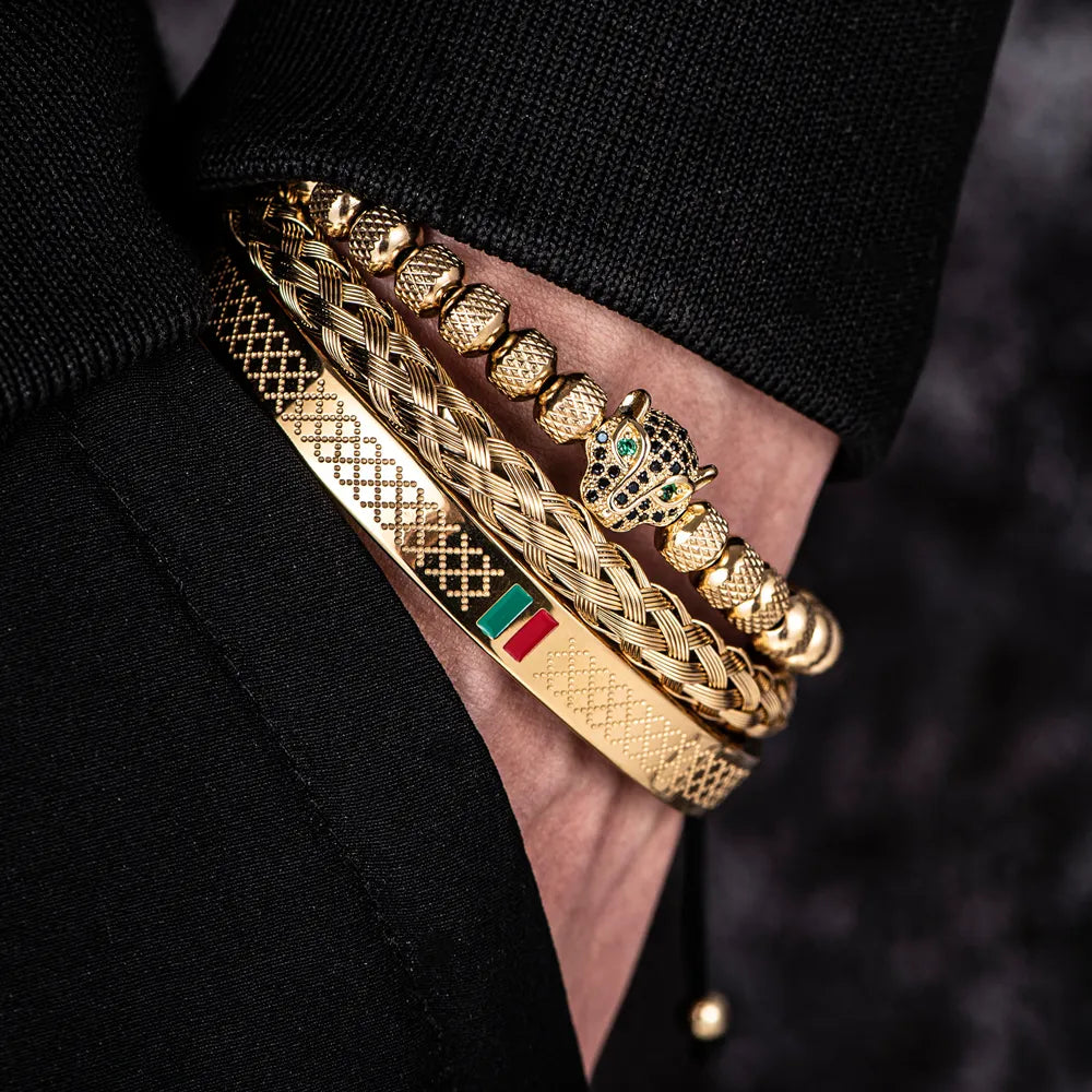 D'Galillea™ Men's Leopard Bracelets